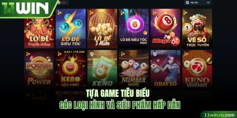 3 loại hình cùng một số game tiêu biểu nhất