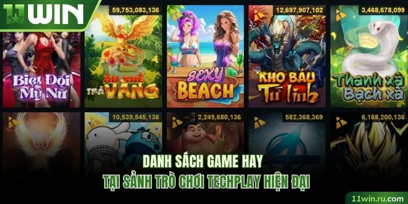 Danh sách game hay tại TechPlay